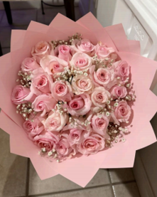 50 Classic Pink Roses