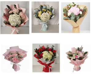 Mix Flowers bouquet Medium