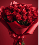 25 Classic Red Roses